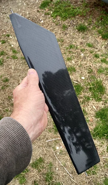 Khuôn keel fin thuyền buồm RC IOM bằng carbon fiber (mold) - Image 1