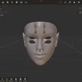 Mô hình mặt nạ Sarokichi cho Cosplay Anime - In 3D cực chất - Thumbnail 2