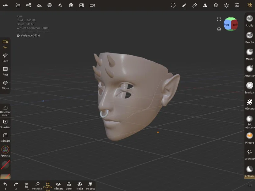 Mô hình mặt nạ Sarokichi cho Cosplay Anime - In 3D cực chất - Image 3