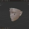 Mô hình mặt nạ Sarokichi cho Cosplay Anime - In 3D cực chất - Thumbnail 3