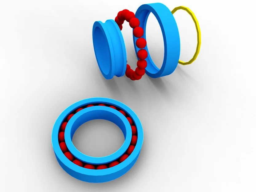Rodamiento (Vòng bi) in 3D - Image 1
