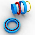 Rodamiento (Vòng bi) in 3D - Thumbnail 1