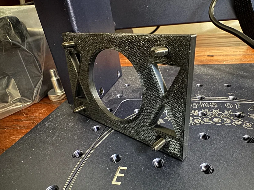 Jig giữ đồng xu 40mm cho máy laser sợi quang Gweike G2 - Image 3