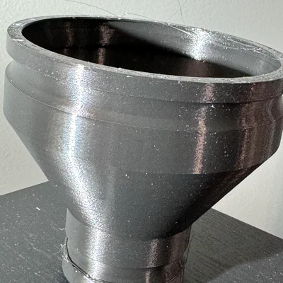 Đầu chuyển đổi ống dẫn khí 4 inch sang 2 inch - Phụ kiện 3D hữu ích