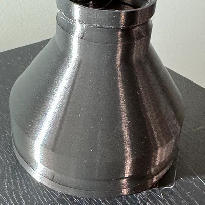 Đầu chuyển đổi ống dẫn khí 4 inch sang 2 inch - Phụ kiện 3D hữu ích