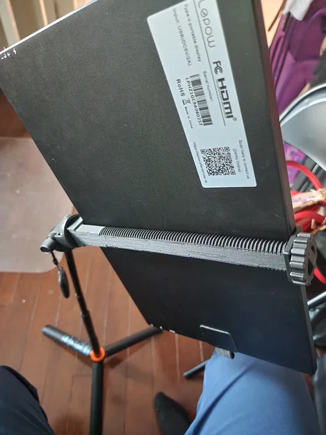 Ngàm gắn Tripod cho Tablet & Monitor (vừa vít 1/4") - Image 4