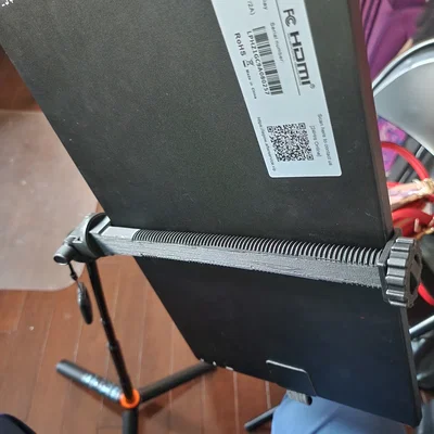 Ngàm gắn Tripod cho Tablet & Monitor (vừa vít 1/4")