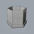 Chậu Cây Lục Giác (Hexagonal Plant Pot) - Thumbnail 3