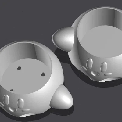 Chậu/Khây Trang Trí Kirby (Kirby Planter/Decor Bowl)
