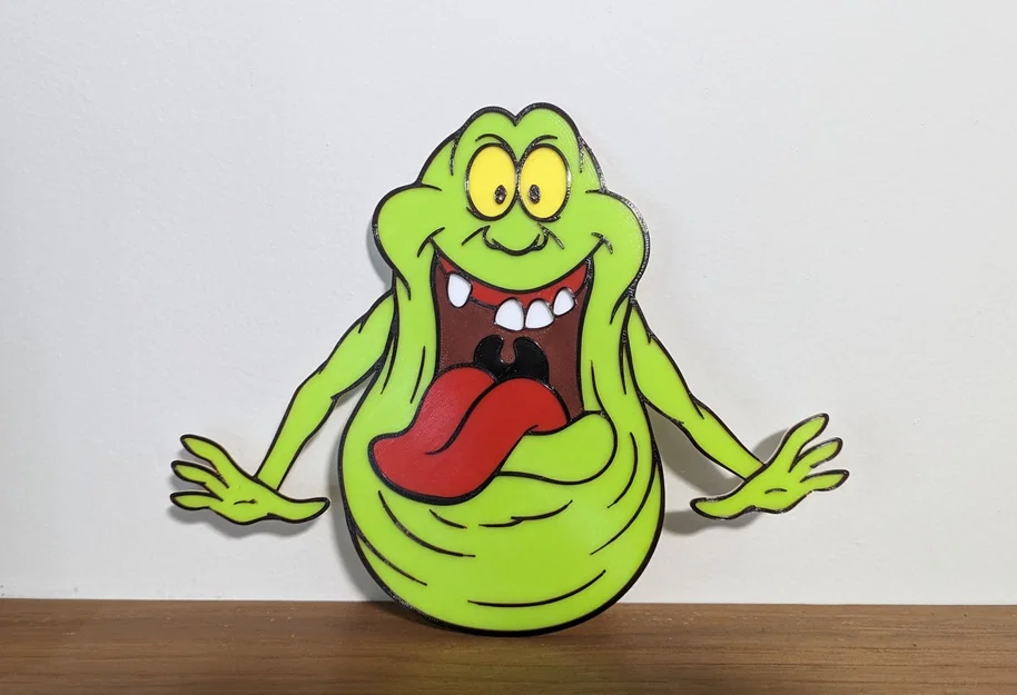 Slimer (Ghostbusters) – mẫu in 3D nhiều màu - Image 1