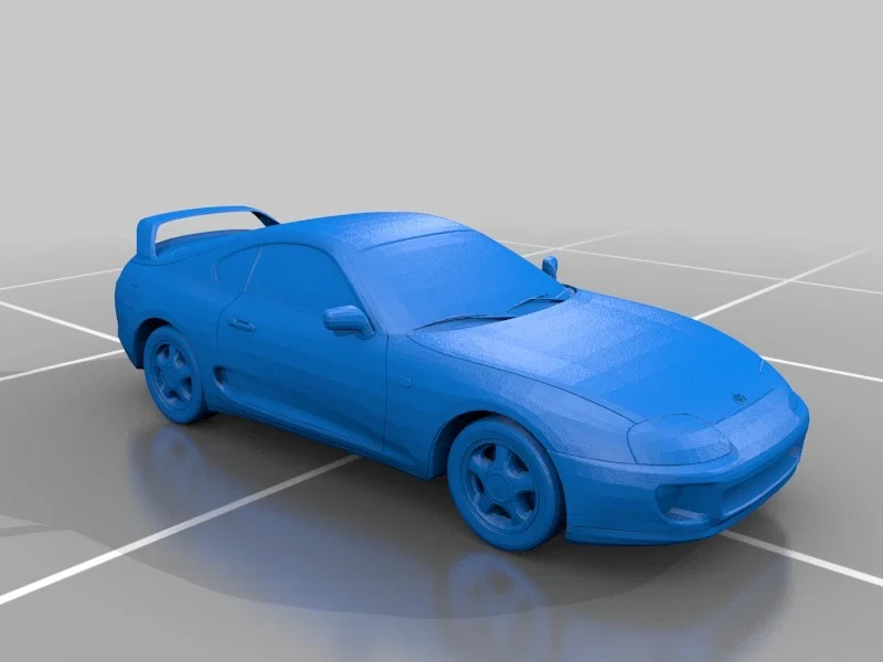 Mô hình in 3D xe thể thao Toyota Supra MK4 đẹp mắt - Image 1