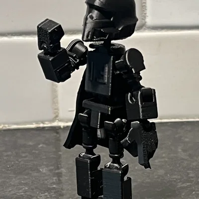 Mũ bảo hiểm chiến binh Helldiver cho mô hình Mini 13 cực chất