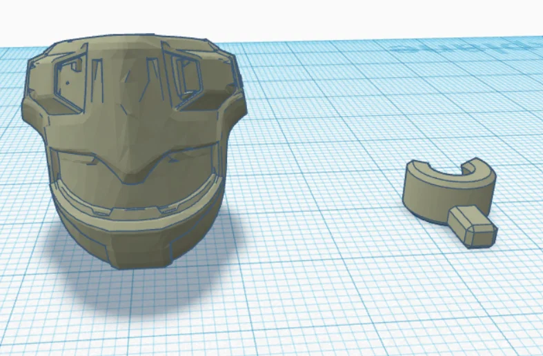 Mũ bảo hiểm chiến binh Helldiver cho mô hình Mini 13 cực chất - Image 2