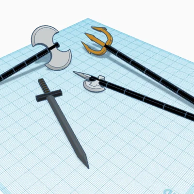 Bộ vũ khí cận chiến cho Dummy 13 - Melee Weapon Pack #2