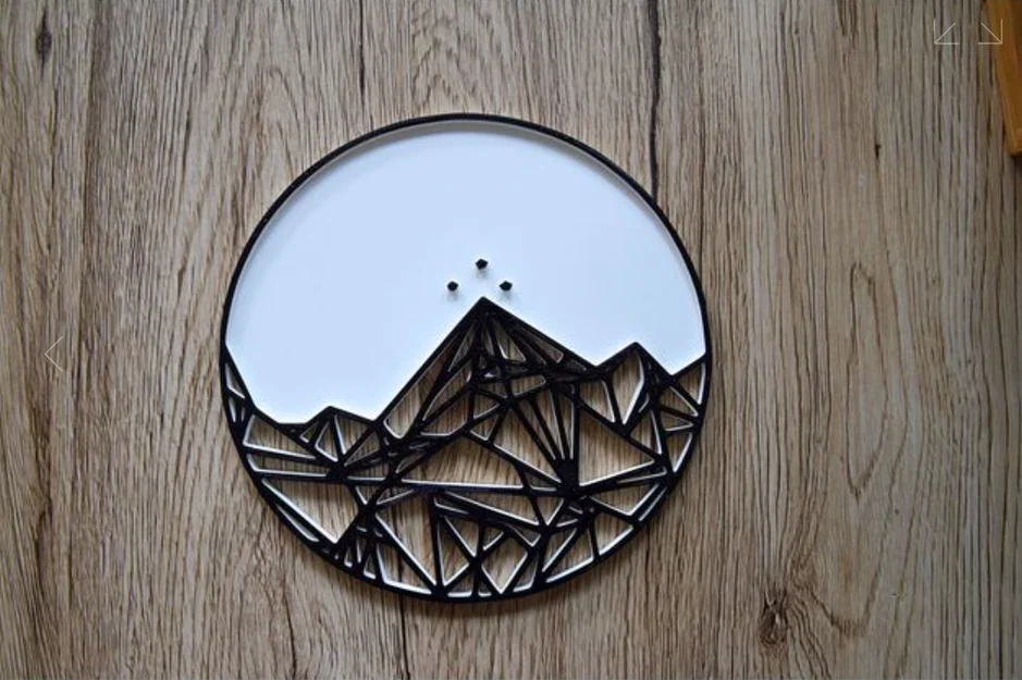 Tranh treo tường Núi Acotar (Acotar Mountain Wall Art) - Image 2