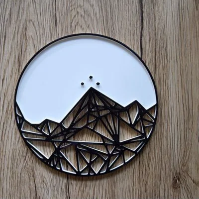 Tranh treo tường Núi Acotar (Acotar Mountain Wall Art)