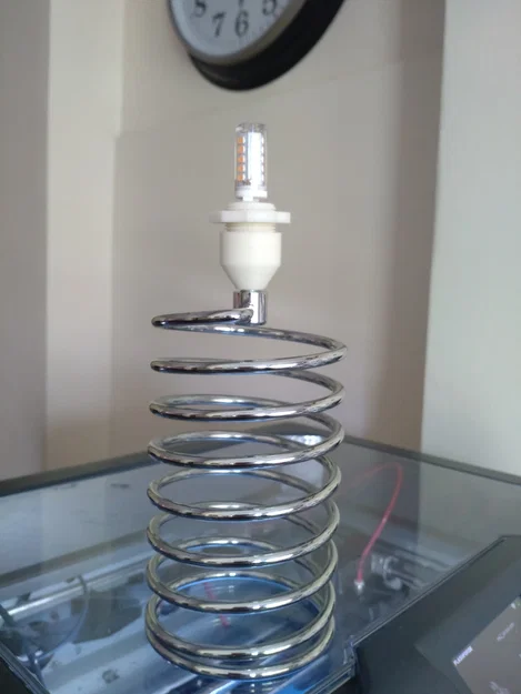 Giá đỡ đui bóng G9 LED có ren gắn chụp đèn (lampshade) - Image 1