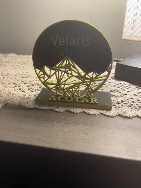 Mô hình trang trí Velaris - Tác phẩm 3D lấy cảm hứng từ ACOTAR - Image 2