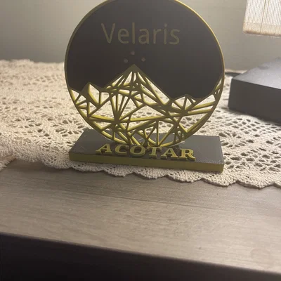 Mô hình trang trí Velaris - Tác phẩm 3D lấy cảm hứng từ ACOTAR