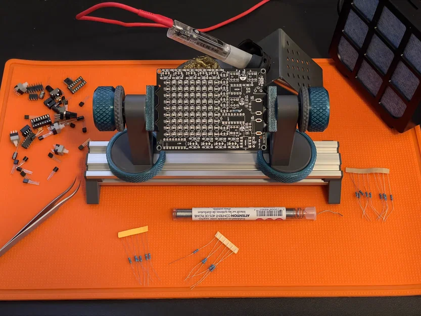 Bộ Dụng Cụ Kẹp PCB/Giữ Dây Gắn Đế 2040 (2040 Base PCB/Wire Holder Tool Set) - Image 2