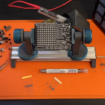 Bộ Dụng Cụ Kẹp PCB/Giữ Dây Gắn Đế 2040 (2040 Base PCB/Wire Holder Tool Set)