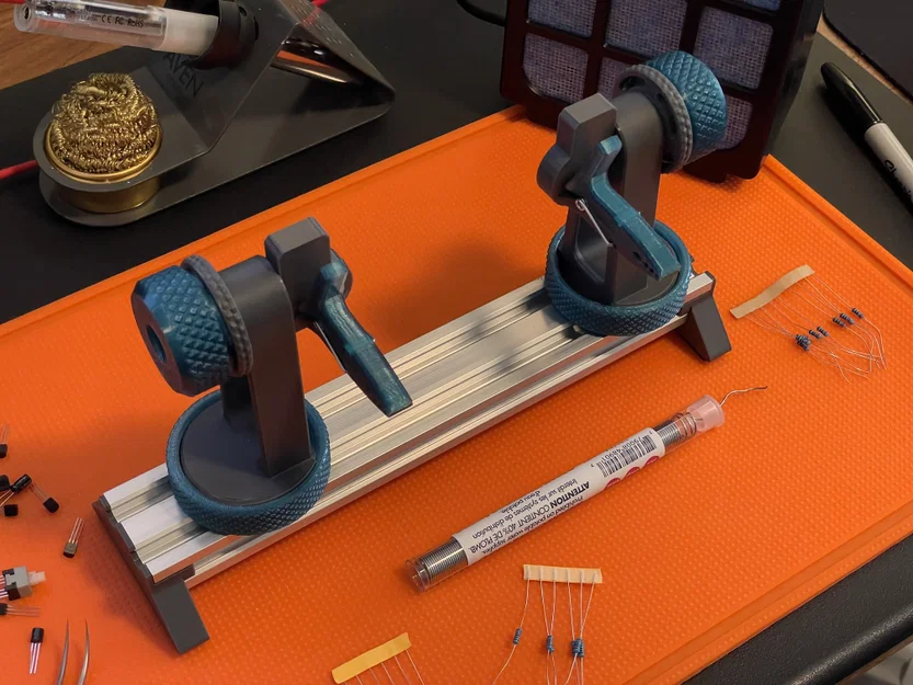 Bộ Dụng Cụ Kẹp PCB/Giữ Dây Gắn Đế 2040 (2040 Base PCB/Wire Holder Tool Set) - Image 4