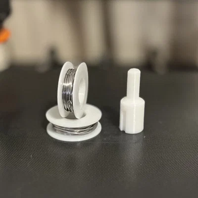 Cuộn thiếc mini kèm dụng cụ quấn (Mini Solder Spool with winder)