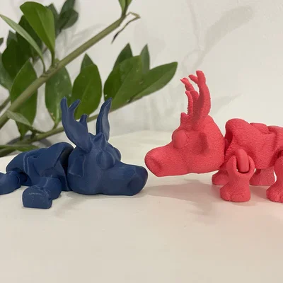Flexi Reindeer – Tuần lộc khớp nối dẻo