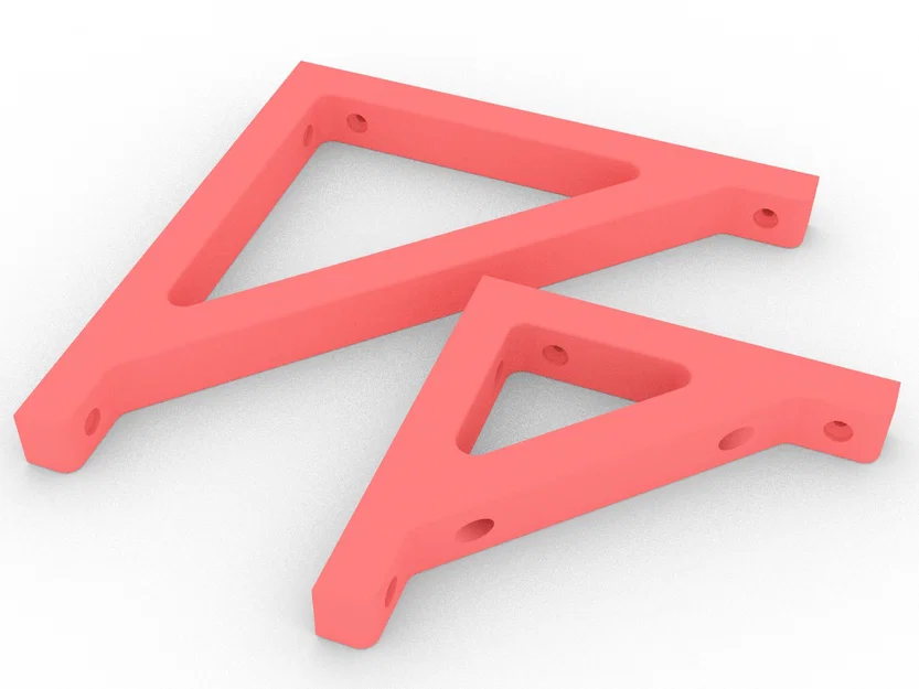 Giá đỡ kệ treo tường (Shelf Holder) 3D - Đơn giản, chắc chắn, dễ in - Image 1