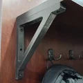 Giá đỡ kệ treo tường (Shelf Holder) 3D - Đơn giản, chắc chắn, dễ in - Thumbnail 4