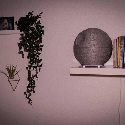 Chụp đèn Ikea Fado Death Star - 25cm