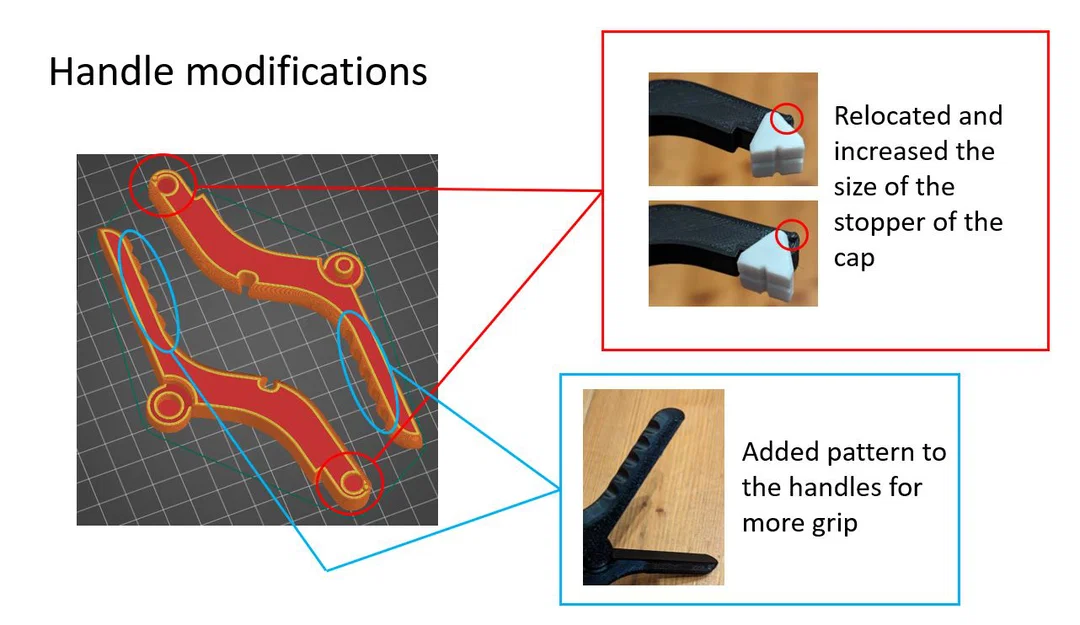 Kẹp thun Rubberband clamp v2 (Remix) - Image 2