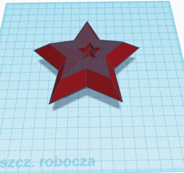 Mô hình Fidget Star 3D giải trí độc đáo - In 3D dễ dàng - Image 2