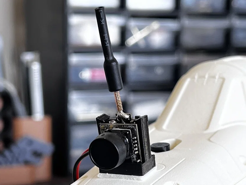 Ngàm kẹp gắn Mini FPV Camera (Mini FPV Camera Clip Mount) - Image 1