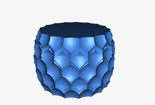 Khuôn in 3D làm nến họa tiết tổ ong trang trí nội thất độc đáo - Image 1