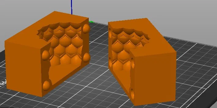 Khuôn in 3D làm nến họa tiết tổ ong trang trí nội thất độc đáo - Image 2