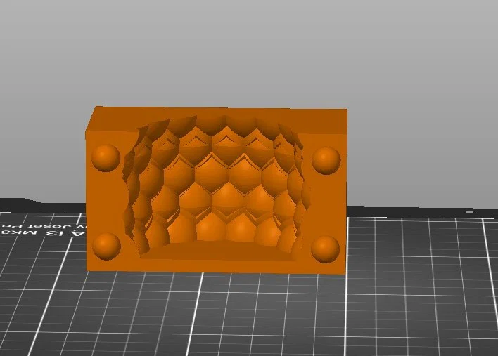 Khuôn in 3D làm nến họa tiết tổ ong trang trí nội thất độc đáo - Image 3