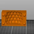Khuôn in 3D làm nến họa tiết tổ ong trang trí nội thất độc đáo - Thumbnail 3