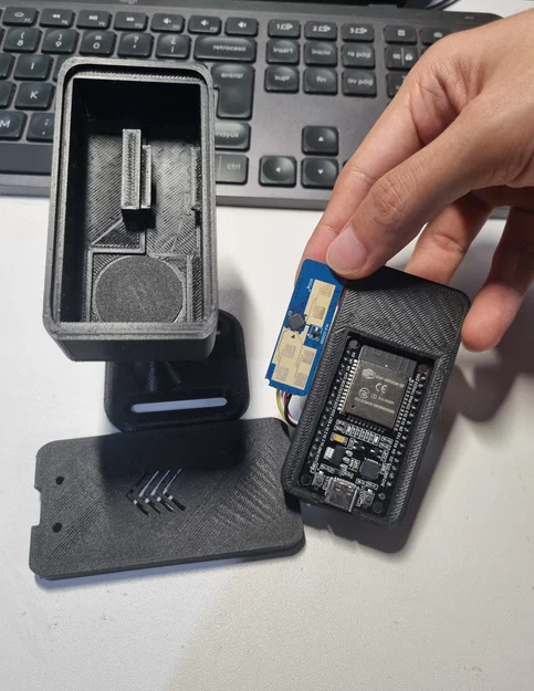 fixtSE DIY Smart Sensor – Case cho HLK-LD2450 & ESP32 (không cần hàn) - Image 4