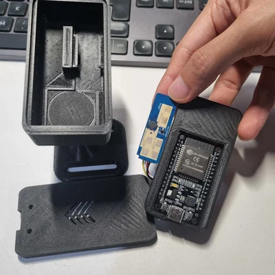 fixtSE DIY Smart Sensor – Case cho HLK-LD2450 & ESP32 (không cần hàn)