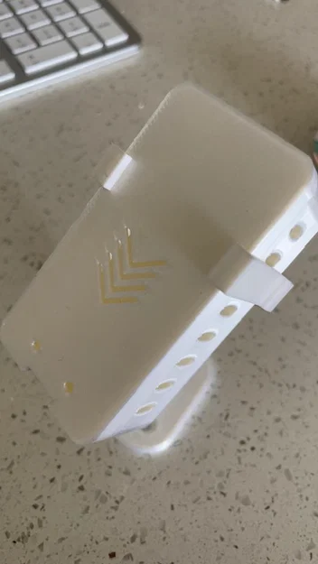 Kẹp cố định nắp hộp (Clip for top) - Phụ kiện in 3D tiện ích - Image 1