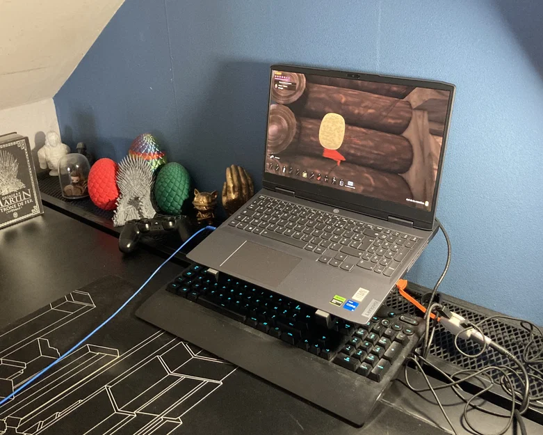 Giá đỡ Laptop in 3D - Tối ưu tư thế và không gian bàn làm việc - Image 2