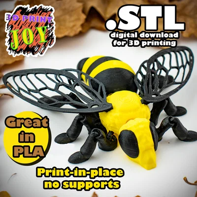 BEE FLEXI (File STL in 3D)