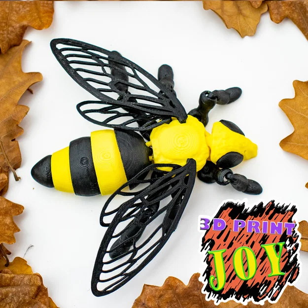 BEE FLEXI (File STL in 3D) - Image 2