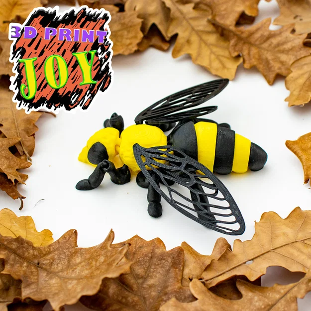 BEE FLEXI (File STL in 3D) - Image 4