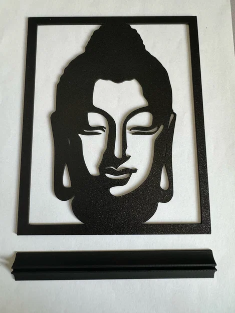 Mô hình trang trí Phật giáo tối giản (Buddha) in 3D - Image 2