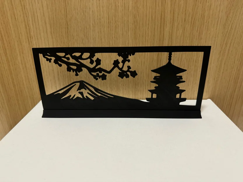 Mô hình trang trí Núi Phú Sĩ 3D - Thiết kế Nhật Bản tinh tế - Image 1
