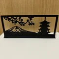 Mô hình trang trí Núi Phú Sĩ 3D - Thiết kế Nhật Bản tinh tế - Thumbnail 1