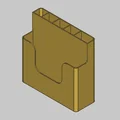 Hộp đựng giấy ghi chú kèm khay cắm bút cho hệ thống HSW - Thumbnail 2