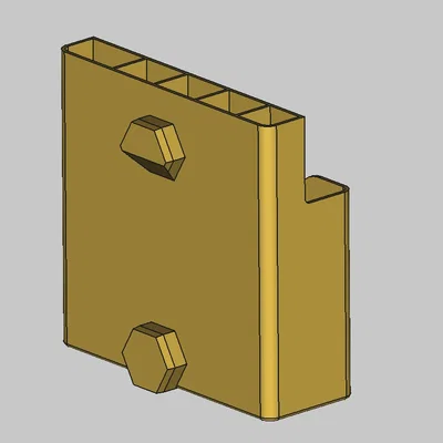 Hộp đựng giấy ghi chú kèm khay cắm bút cho hệ thống HSW